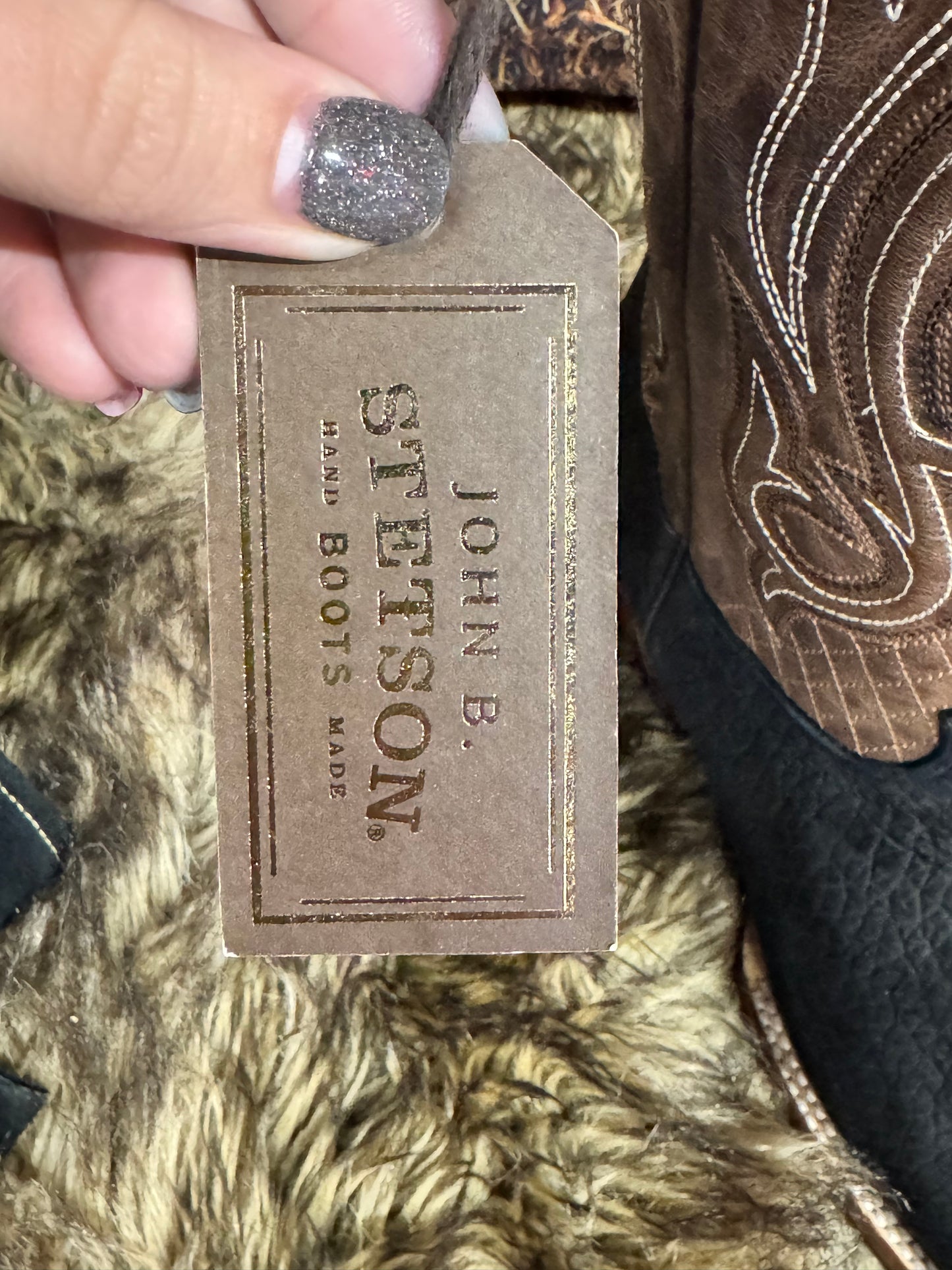 Exotic Stetson Hippopotamus Cowboy Boots