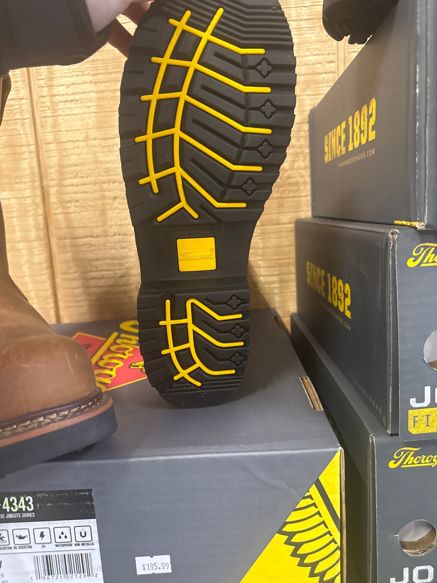 Thorogood Jobsite 11” Crazy Horse Composite Toe