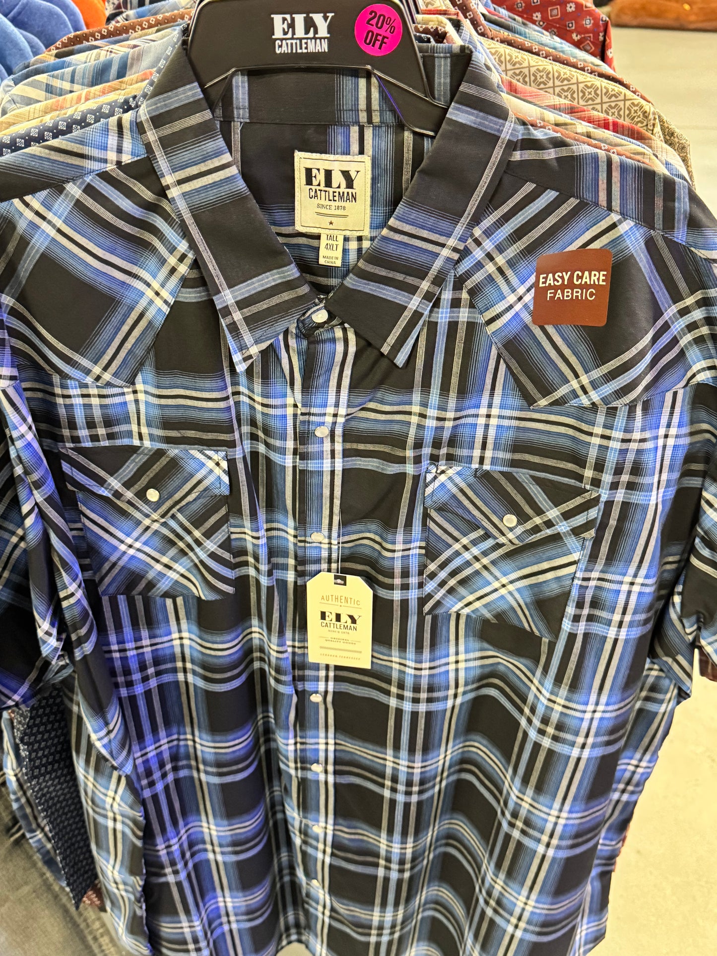 Thin Short Sleeve Ely Cattleman Shirts Page 2