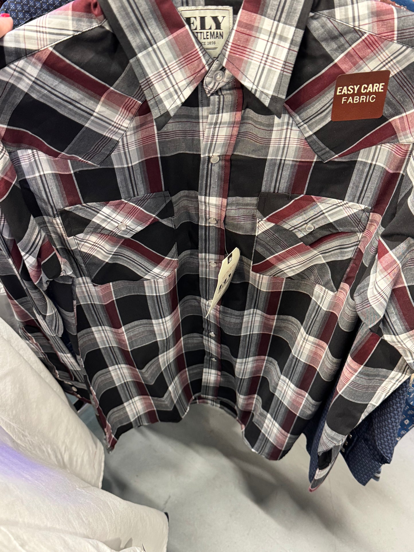 Thin Long Sleeve Ely Cattleman Shirts