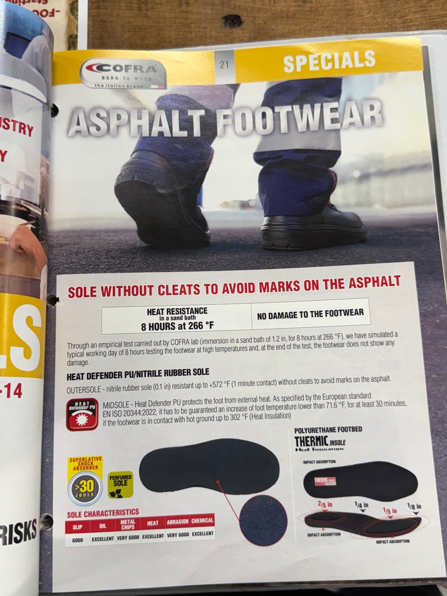 Cofra Composite Toe Asphalt Road Boot