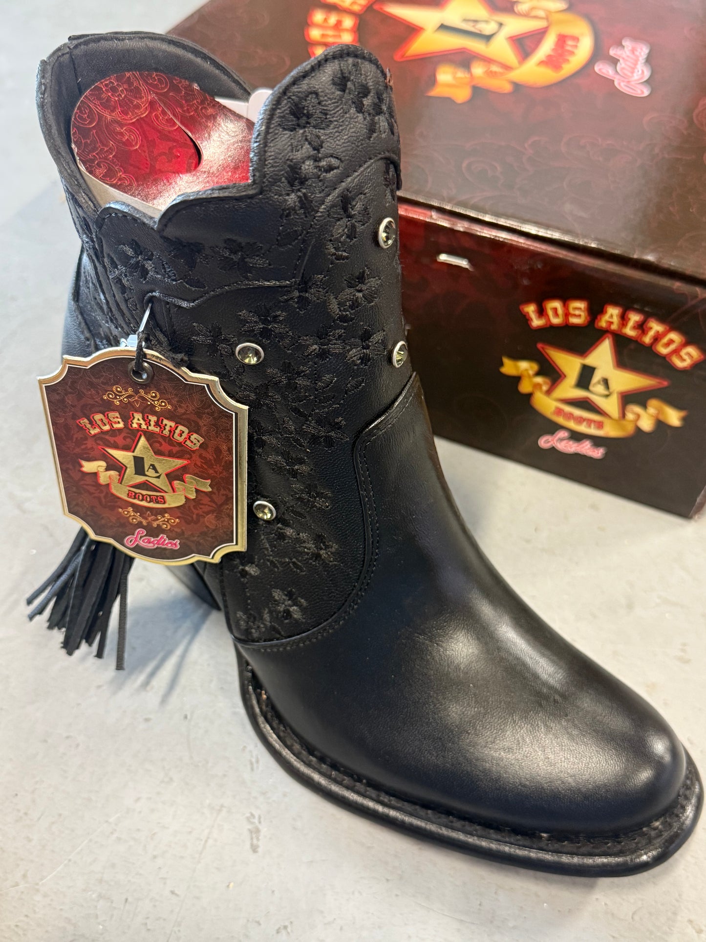 Los Altos Women’s Ximena Black Fashion Boot