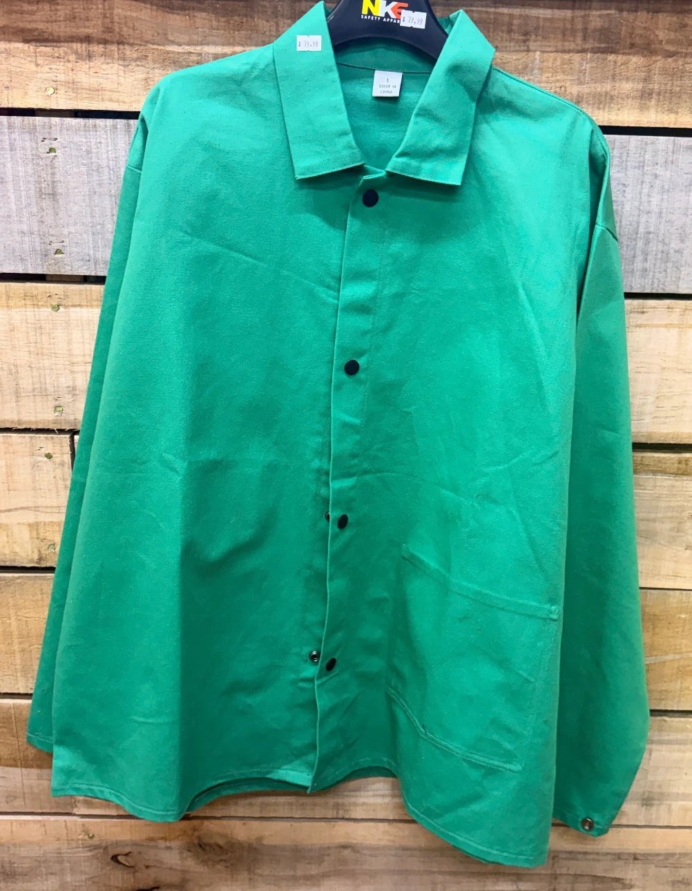 NKE Welding Jacket For MIG TIG Arc Welding Durable Protection Against Sparks And Radiant Heat by Wild West Outfitters