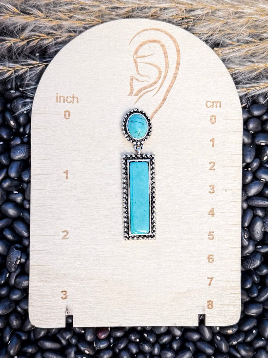 Haven Fashion Earrings - Turquoise