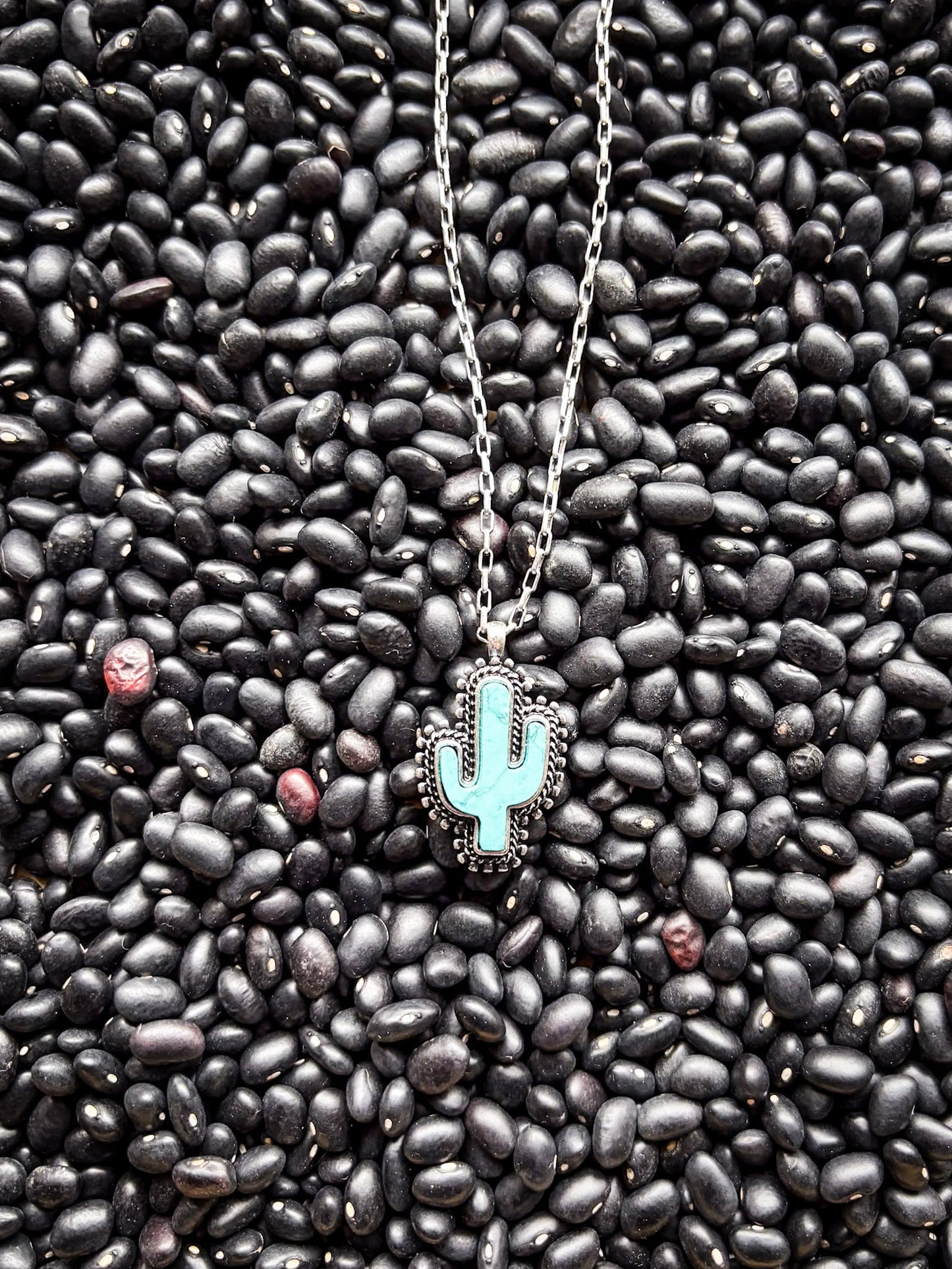 Tessa Cactus Fashion Necklace