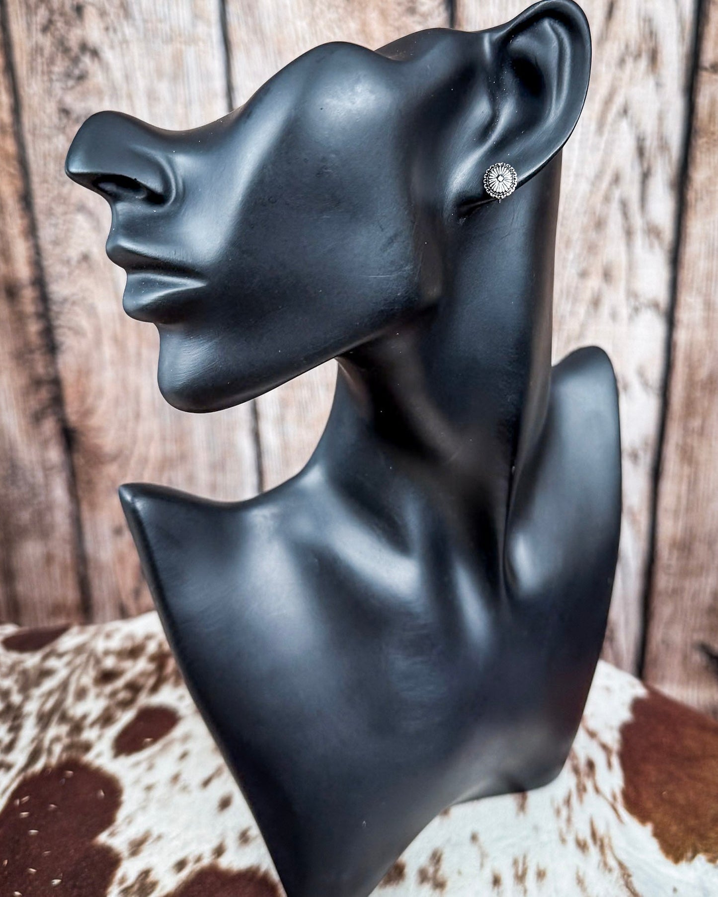 Reiny Stud Fashion Earring Set - Silver