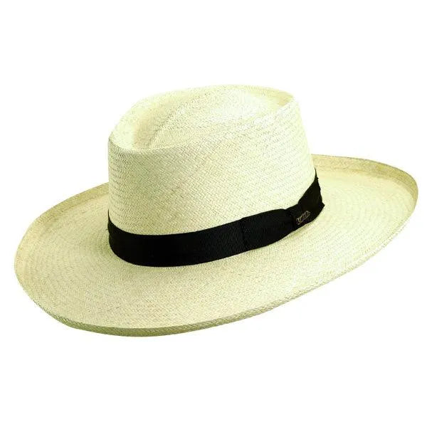 Scala Lafayette - Panama Straw Gambler Hat