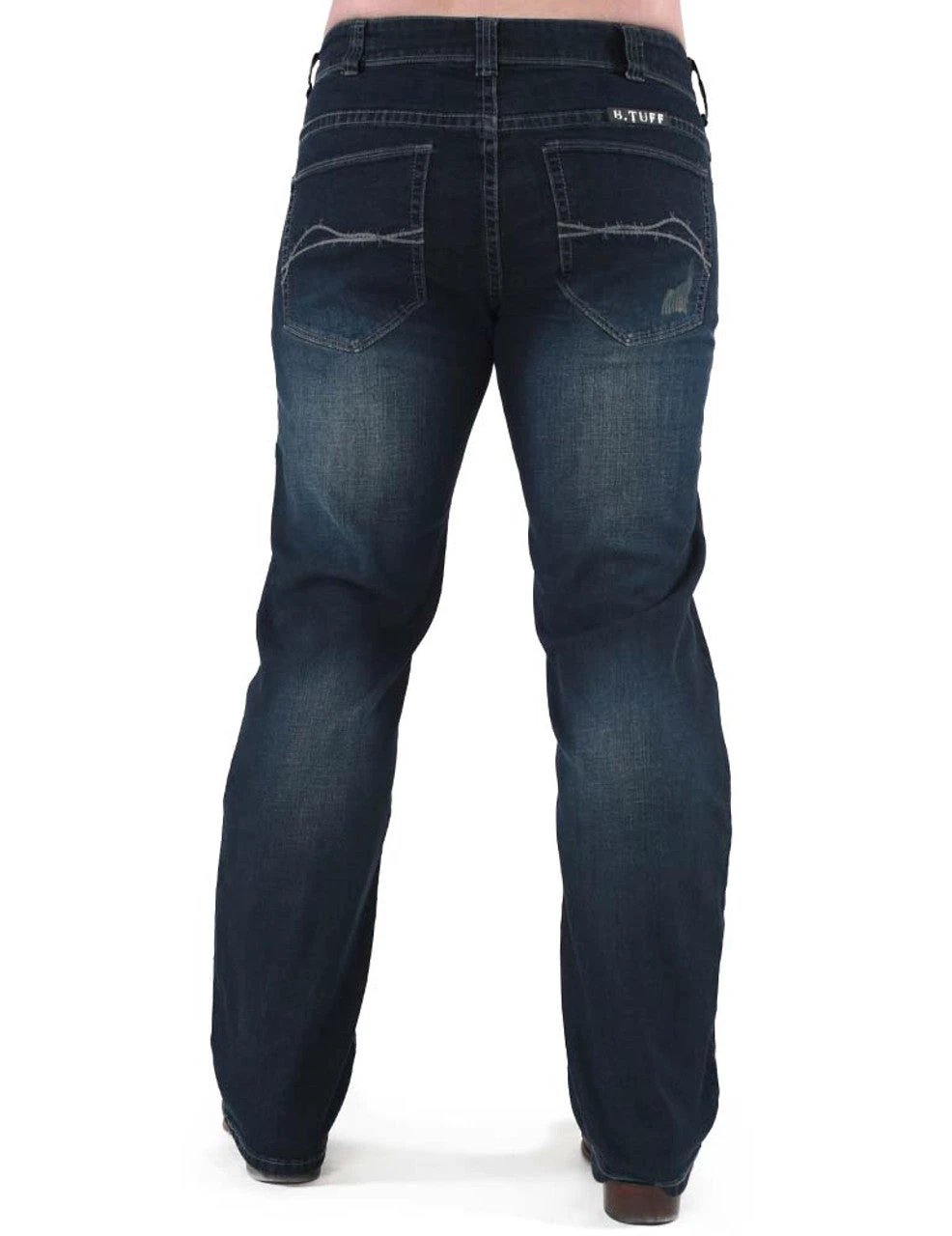 B. Tuff Mens Jeans Iron Durable Rugged Denim For Everyday Wear Versatile Workwear Jeans by B. Tuff