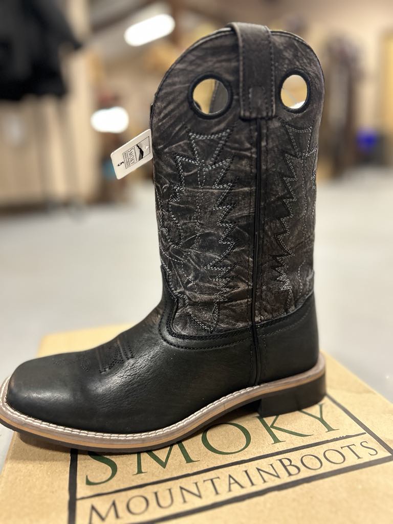Smoky Mountain Duke Pattern Youth Cowboy Boots