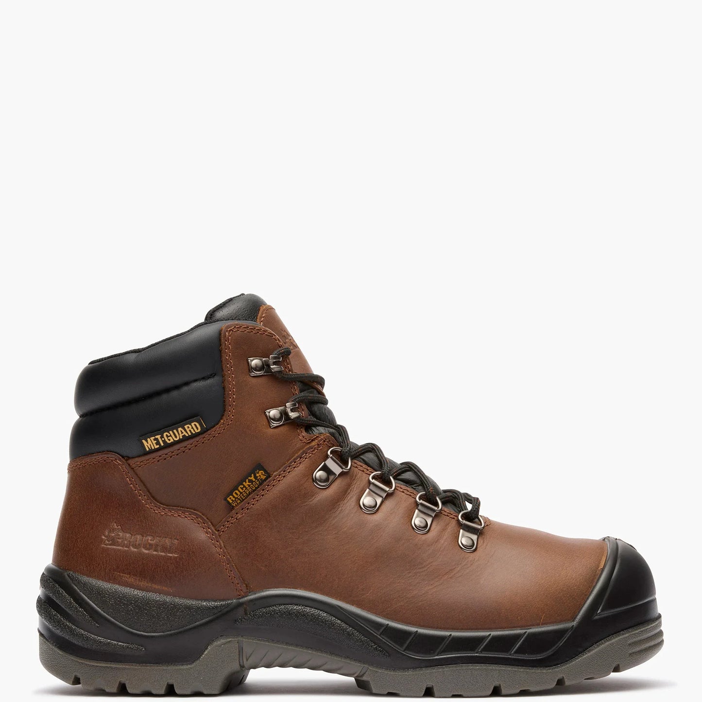 Rocky Worksmart Met Guard Composite Toe Waterproof Work Boots For All Day Comfort And Protection by Rocky Boots