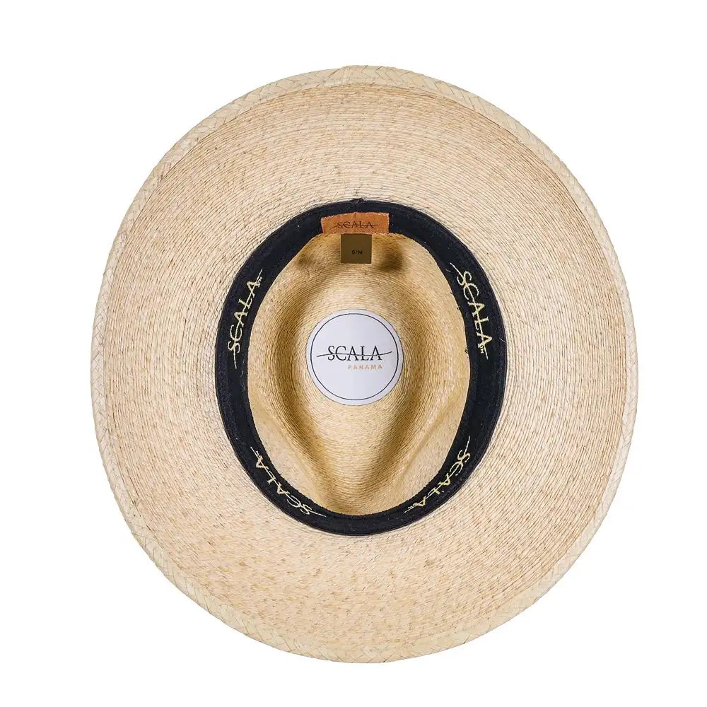 Scala Otto - Straw Outback Fedora Hat