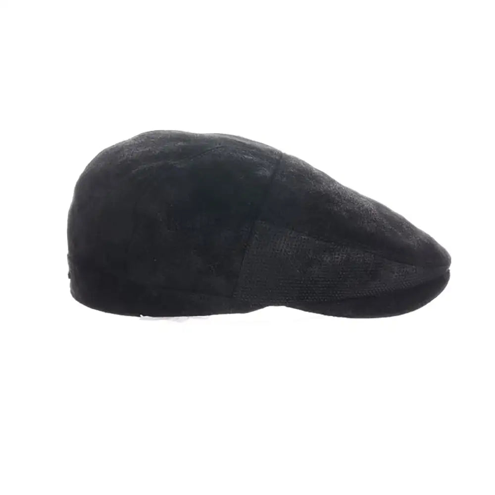 Scala Hood - Leather Flat Cap