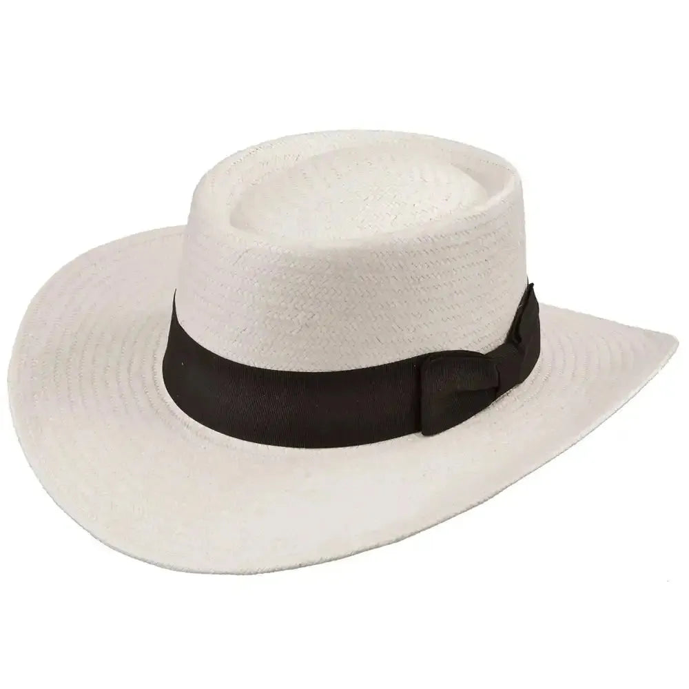 Deadwood Mason - Straw Gambler Hat