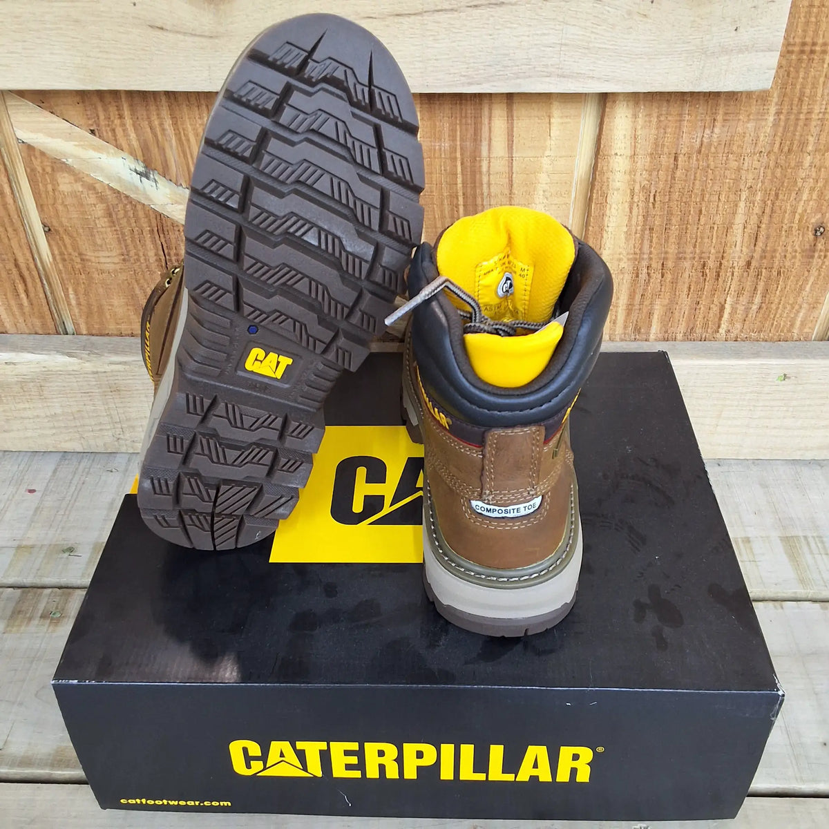 Callerpillar Colorado Equip 6" WP CT Work Boots by Wild West Outfitters