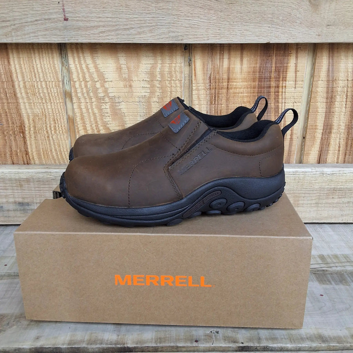 Merrell Jungle Moc LTR Low CF HI VIS by Wild West Outfitters