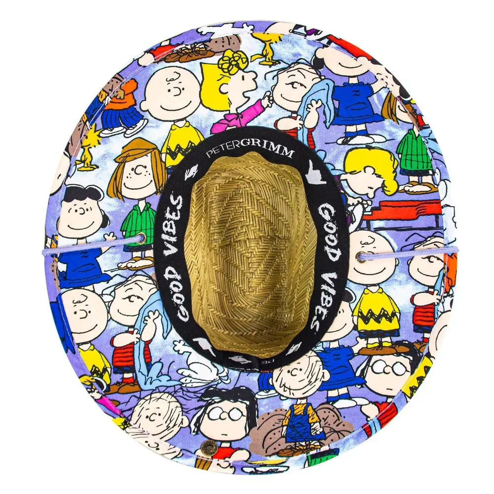 Peter Grimm Peanuts Characters Junior - Childrens Straw Lifeguard Hat