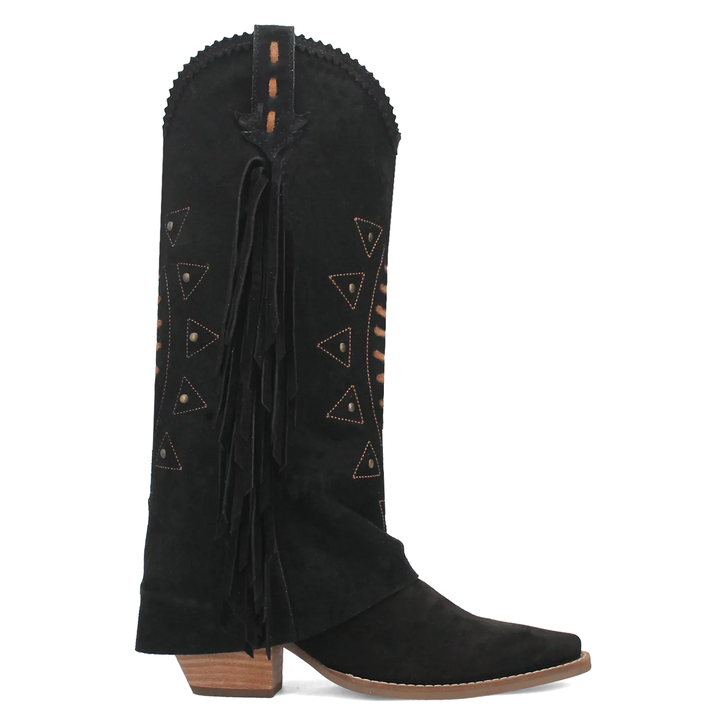 Dingo Spirit Trail - Women's Suede Leather Cowgirl Boots