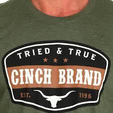 Cinch Lead Dont Follow Olive T Shirt Motivational Graphic Tee Unisex Cotton Comfort Fit by Wild West Outfitters