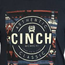 Cinch Lead This Life Navy Blue T Shirt Unisex Classic Fit Casual Everyday Wear Tee For Comfort by Wild West Outfitters