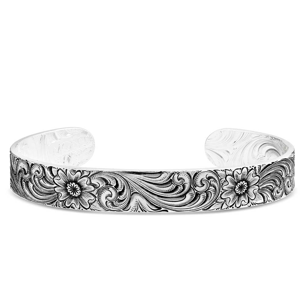 Montana Silversmiths American Made Retro Silver Cuff