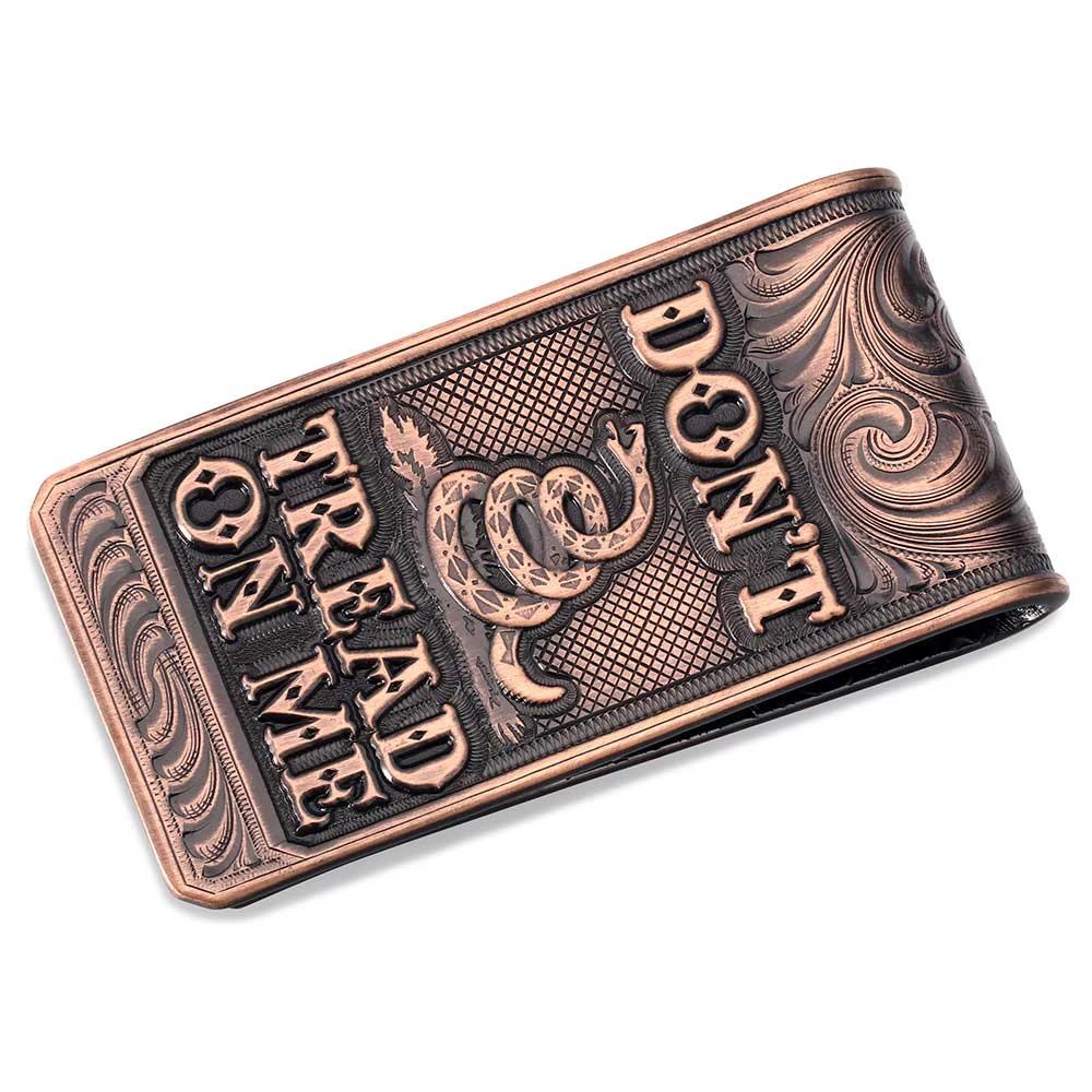 Montana Silversmiths Card And Money Clips Silver Tone With Lifetime Warranty Ideal Gift For Men by Montana Silversmiths
