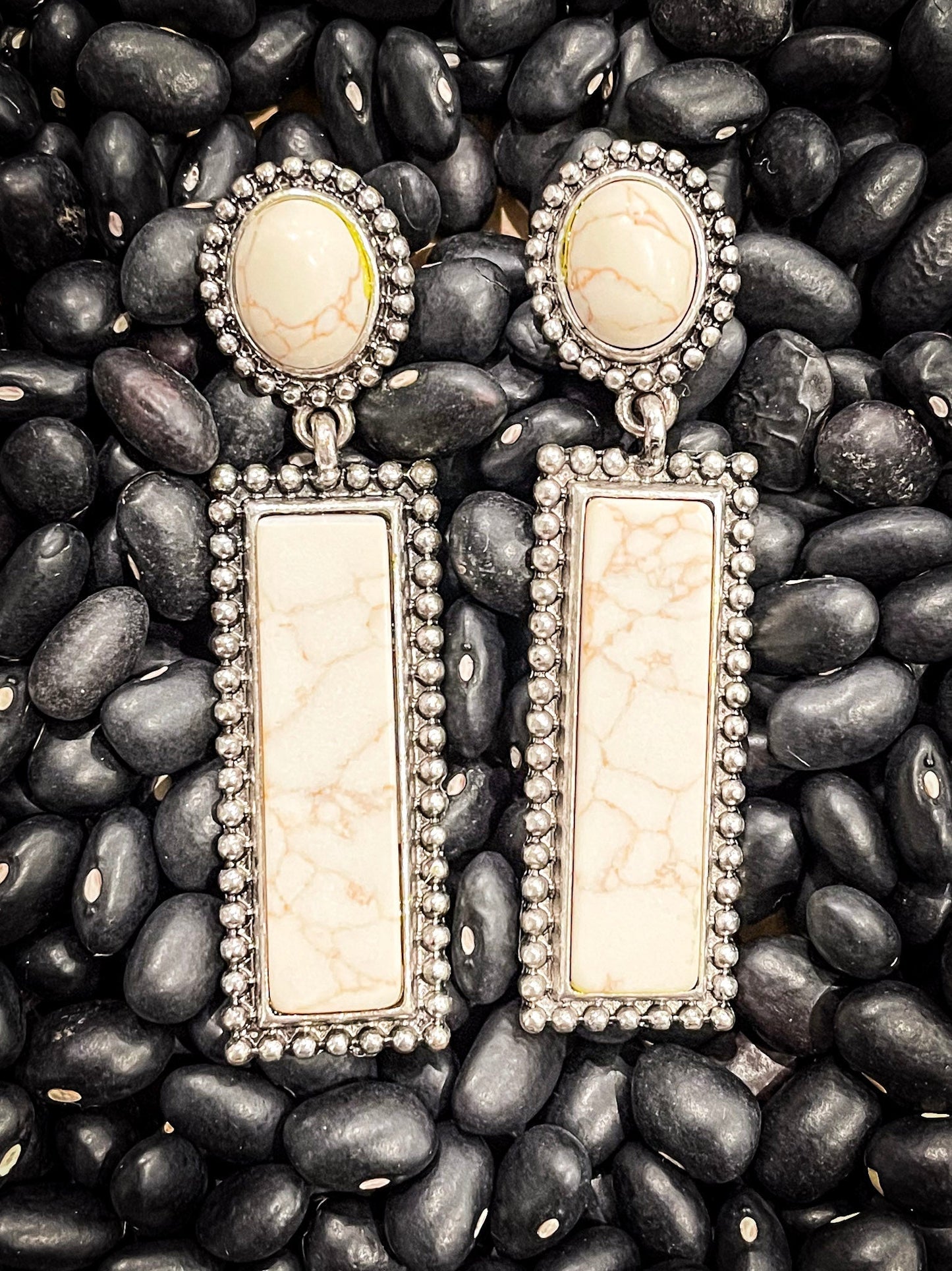 Haven Fashion Earrings - White