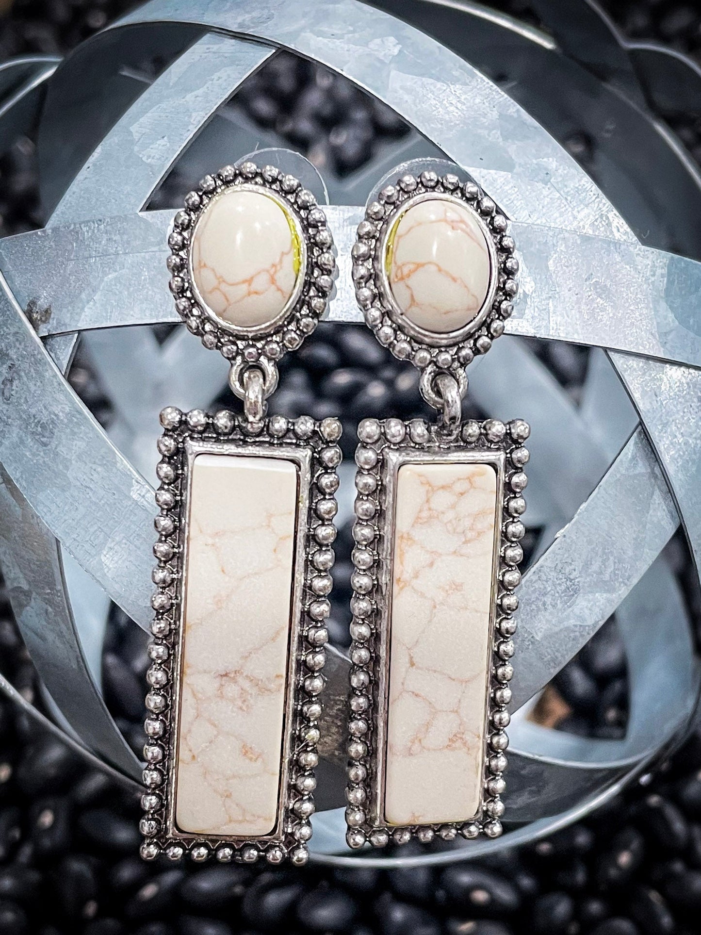 Haven Fashion Earrings - White