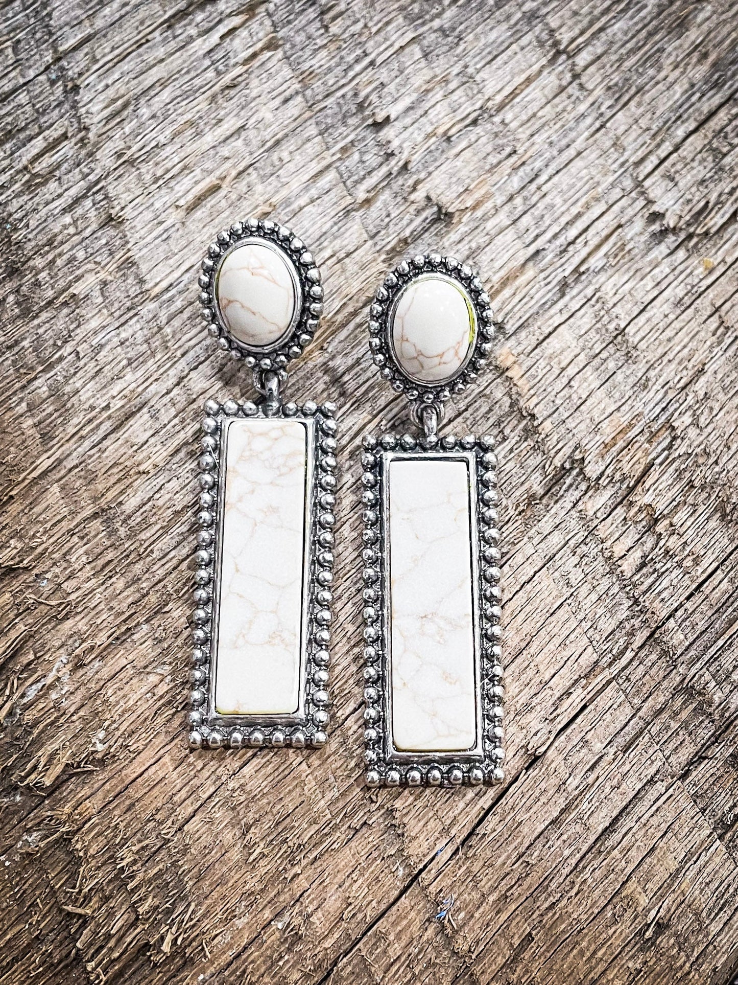Haven Fashion Earrings - White