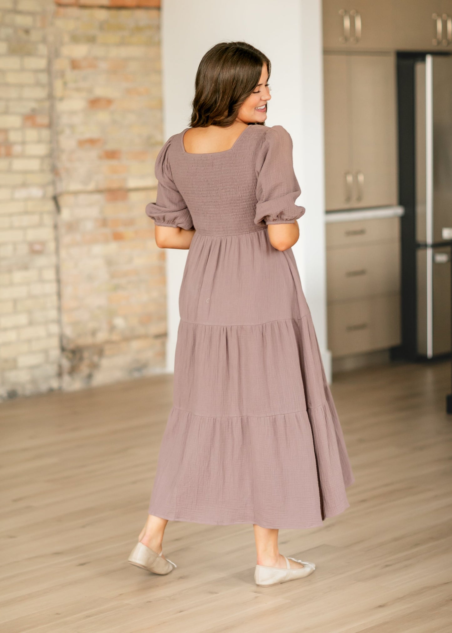 Kayleen Gauze Maxi Dress - FINAL SALE