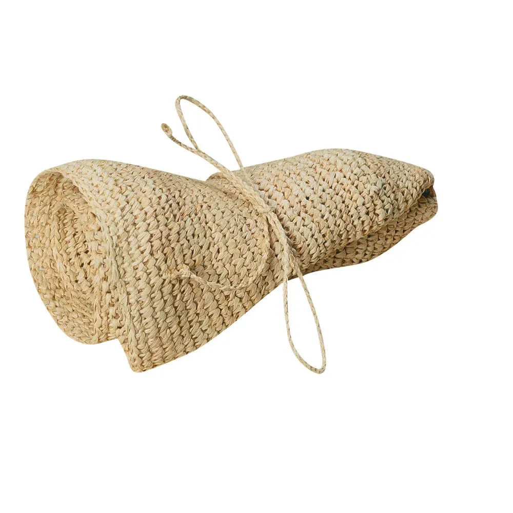 Scala Beaufort (PETITE) - Crocheted Straw Sun Hat