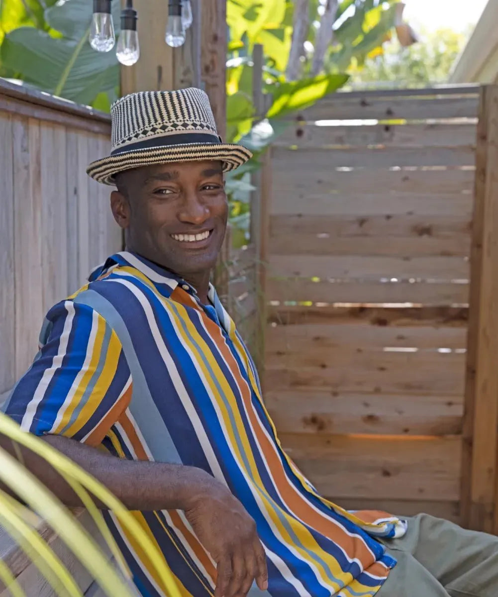 Peter Grimm Mazatlan - Straw Fedora Hat