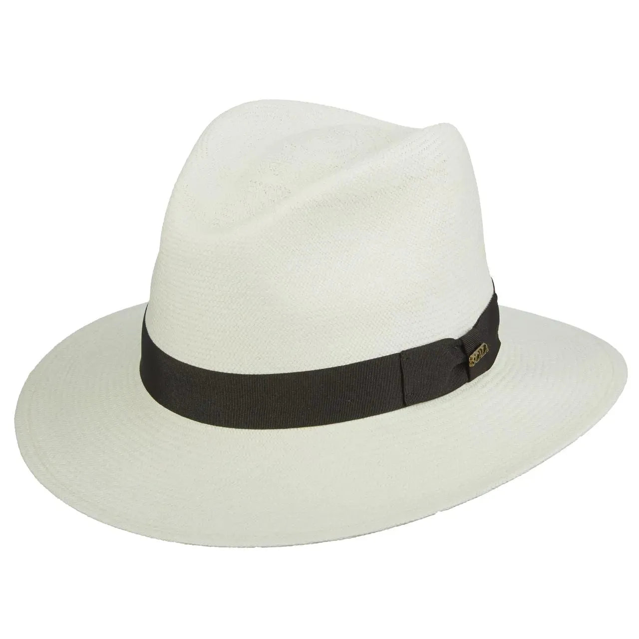 Scala Edgewood - Panama Straw Fedora Hat