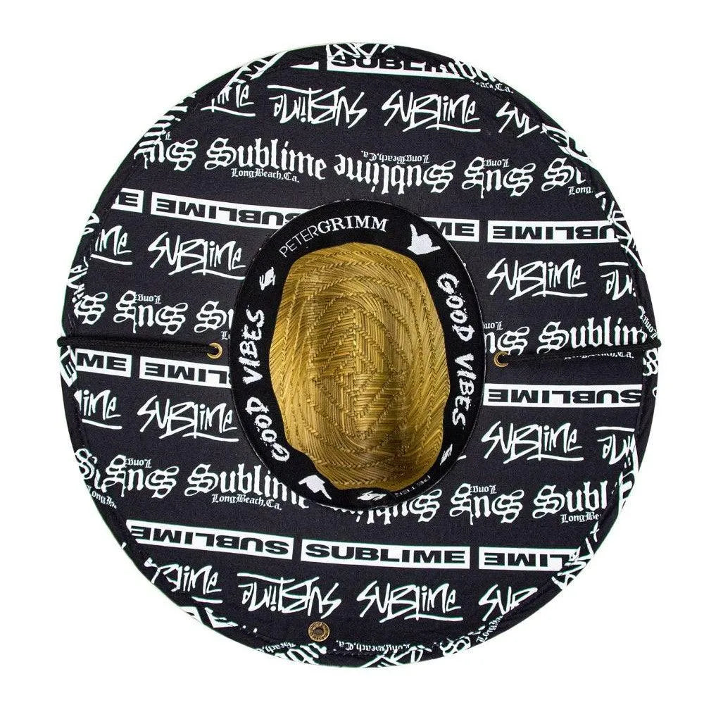 Peter Grimm Sublime Pool Shark Lifeguard - Rye Straw Lifeguard Hat