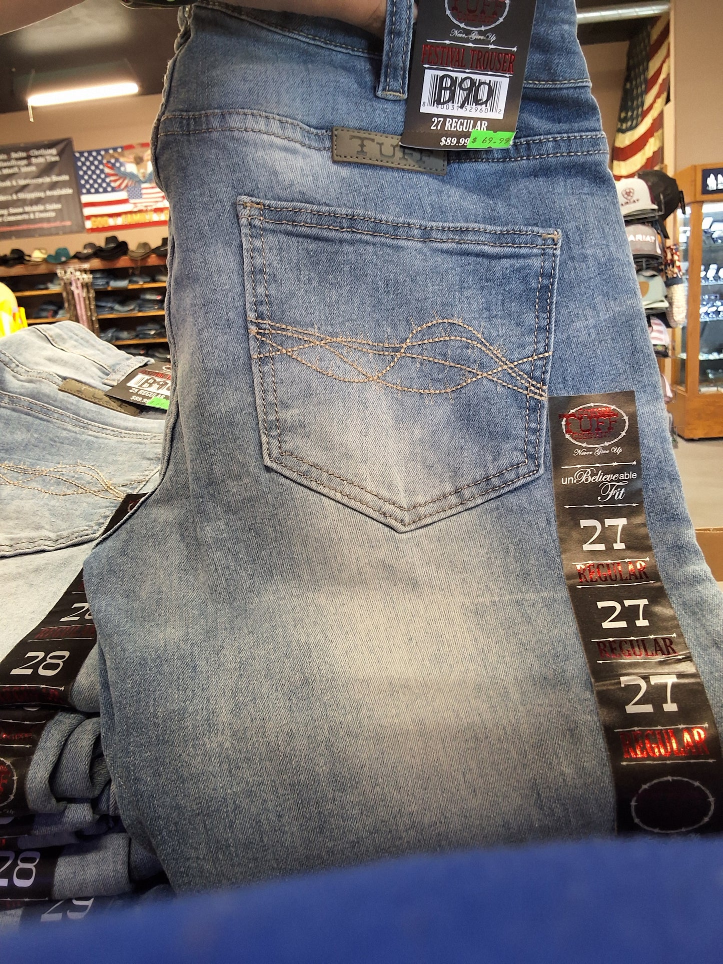 Cowgirl Tuff Women's Jeans Festival Trouser