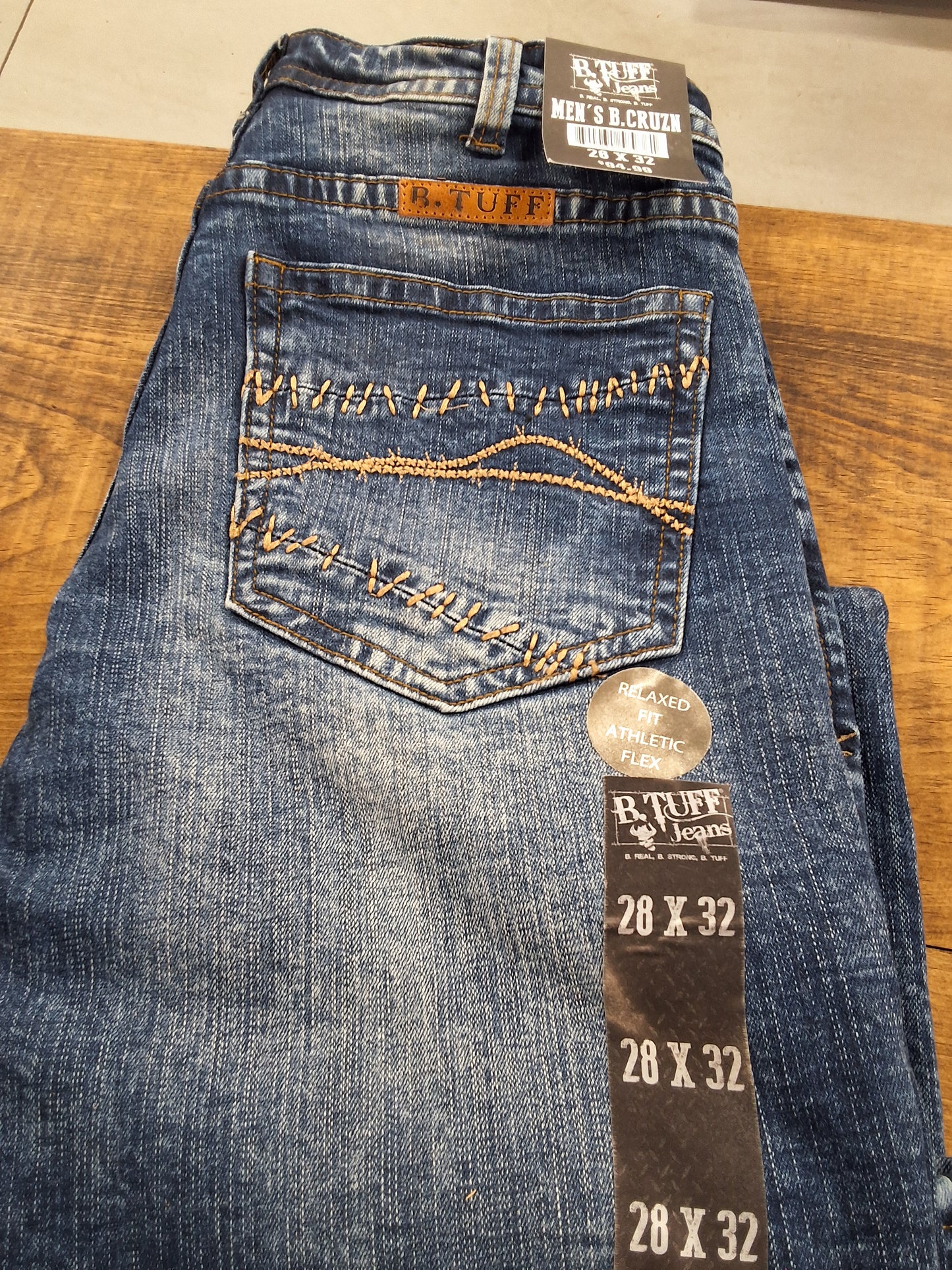 B. Tuff Mens Jeans B. Cruzin