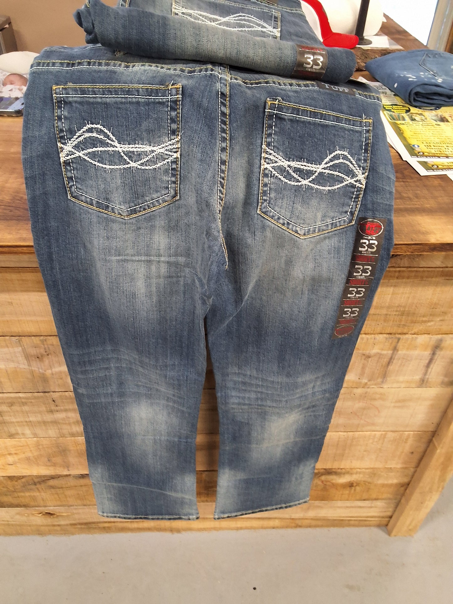 Cowgirl Tuff Women's/ Girls Jeans Don't Fence Me In