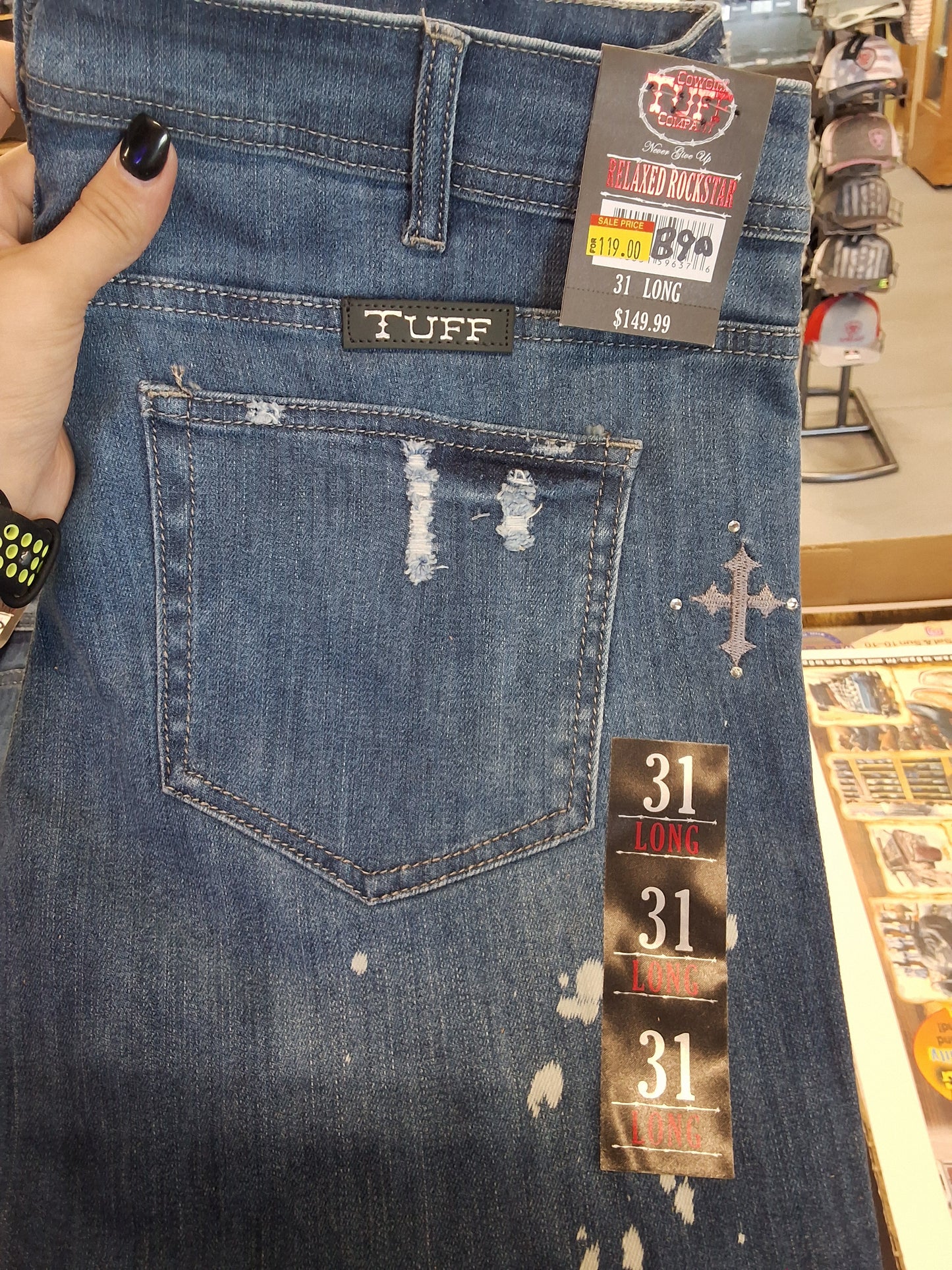 Cowgirl Tuff Women's Jeans Relaxed Rockstar