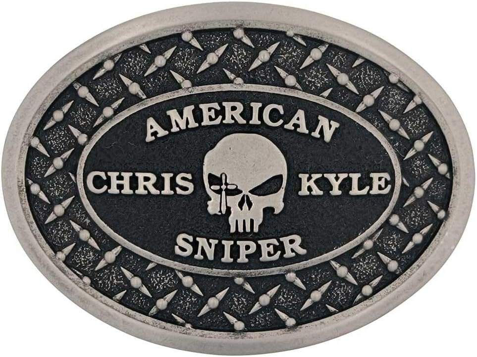 Montana Silversmiths Sniper Chris Kyle Attitude Buckle