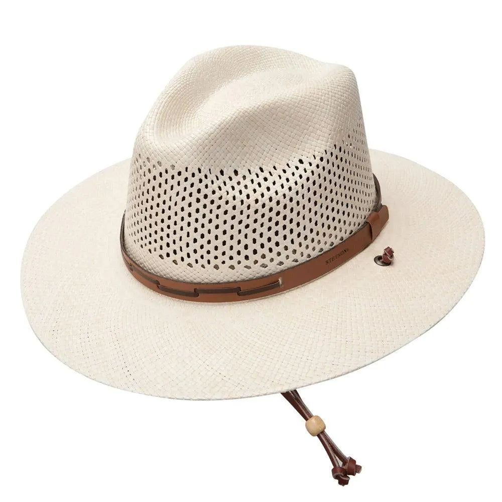 Stetson Airway - Panama Straw Fedora Hat