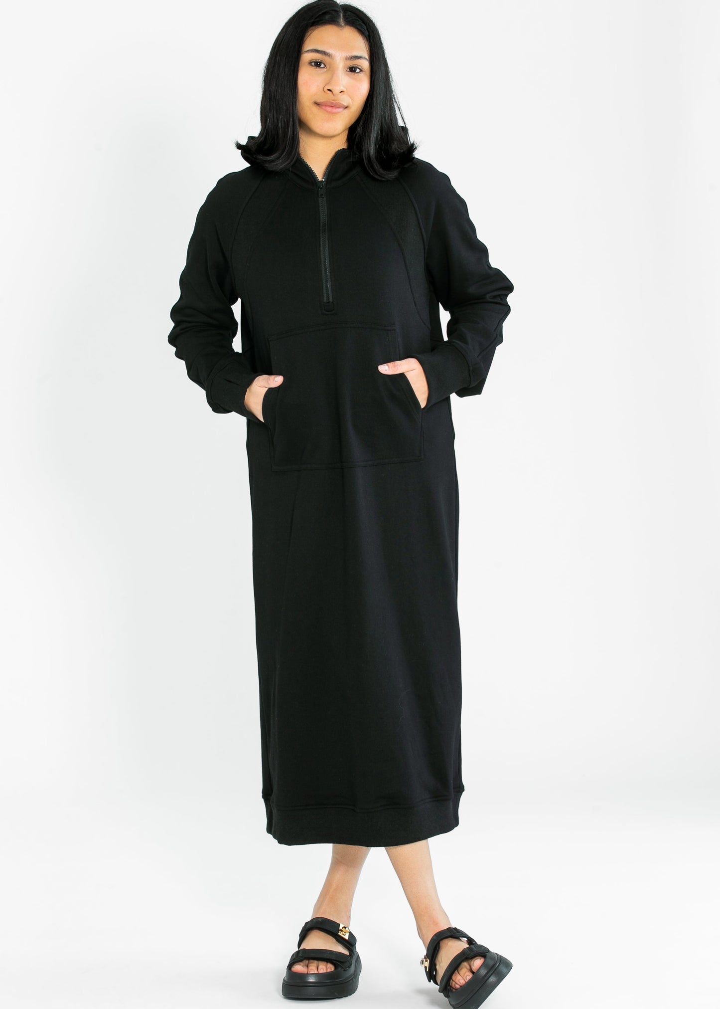 Tayla Hoodie Sweatshirt Dress