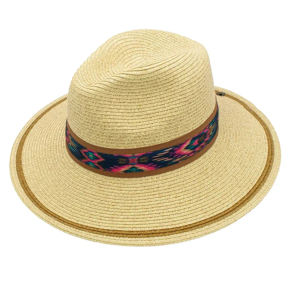 Peter Grimm Tunisia - Womens Straw Fedora Hat