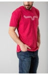 Kimes Ranch Cardinal Outlier Short Sleeve T Shirt Graphic Tee Cotton Classic Fit Western Fashion by Wild West Outfitters