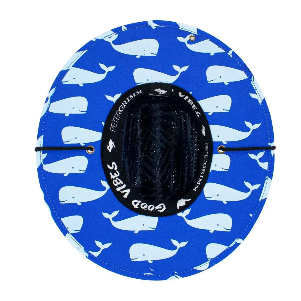 Peter Grimm Wallie- Childrens Straw Lifeguard Hat