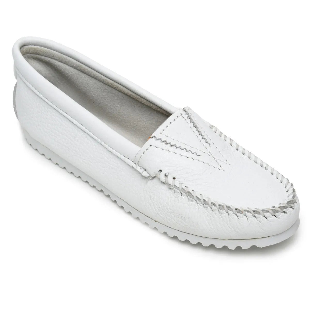 Minnetonka Deerskin Gore Front - Womens Moccasin