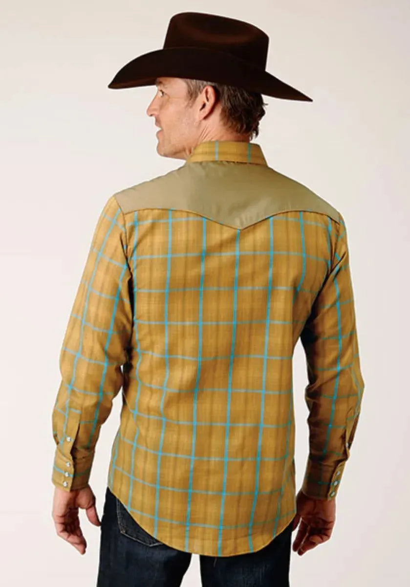 Roper Butterscotch (Yellow) - Men's Western Shirt