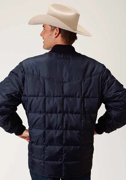 Roper 1473 Poly Filled (Navy) - Men's Jacket