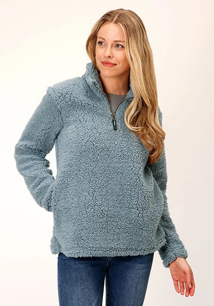 Roper 1820 Polar (Blue) - Women's Fleece Pullover