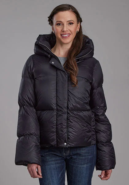 Roper 2165 Puffer (Black) - Women's Nylon Jacket