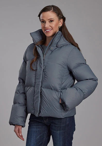 Roper 2165 Puffer (Steel) - Women's Nylon Jacket