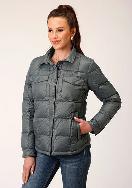 Roper 1744 Parachute (Sage) - Women's Nylon Jacket